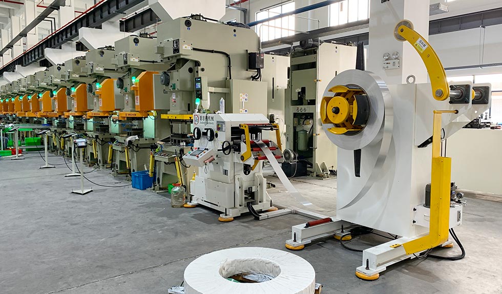 沖床自動化生產(chǎn)線